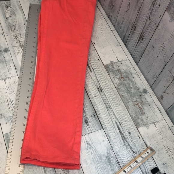J.Crew Coral Pink Matchstick Jeans 27 - Picture 9 of 11